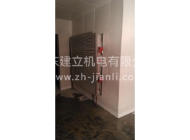 进风防火百叶阀安装效果图