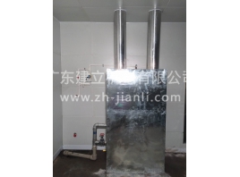 烟气净化器（水喷淋箱）安装效果图